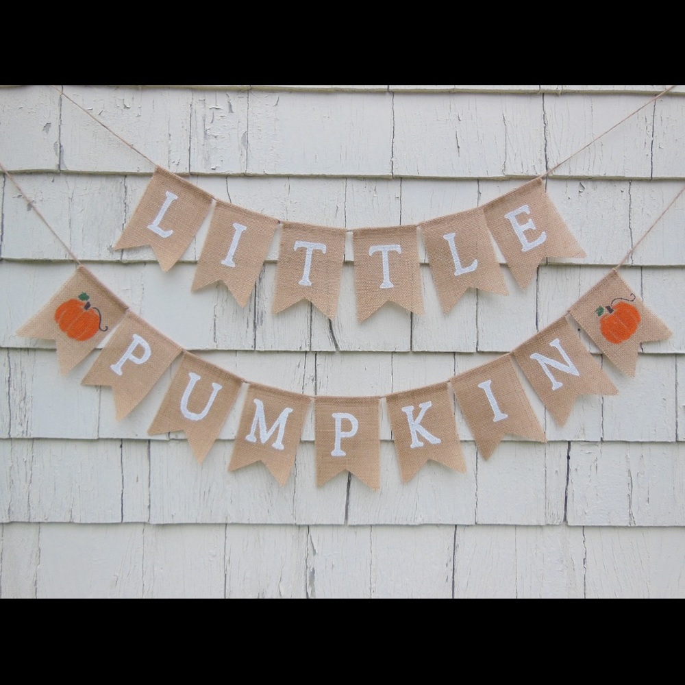 Little Pumpkin Banner